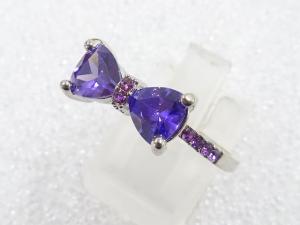 色石　指輪(20.5号)